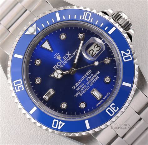 rolex bleu submariner|Rolex Submariner official website.